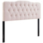 Annabel Diamond Tufted Performance Velvet Queen Headboard by Modway