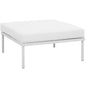 Harmony Outdoor Patio Aluminum Ottoman by Modway