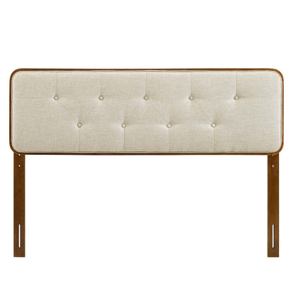 Collins Tufted Fabric and Wood Full Headboard by Modway