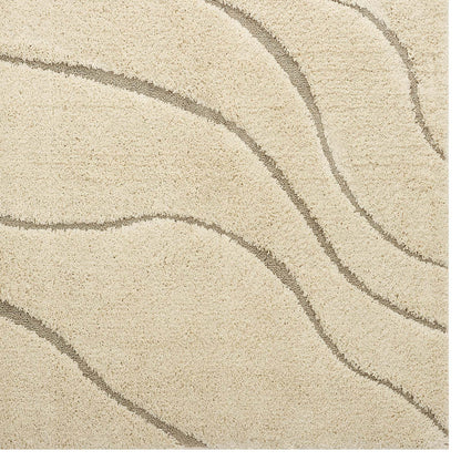Jubilant Abound Abstract Swirl Shag 5x8 Area Rug by Modway