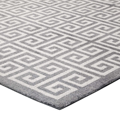 Freydis Greek Key 5x8 Area Rug by Modway