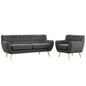 Remark 2 Piece Living Room Set by Modway