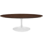 Lippa 48" Oval Wood Coffee Table by Modway