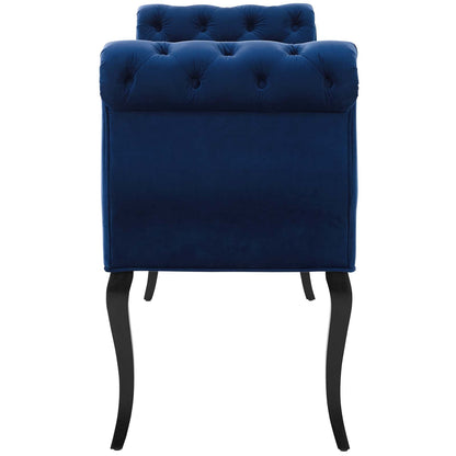 Adelia Chesterfield Style Button Tufted Performance Velvet Bench by Modway