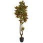 6' Croton Artificial Tree