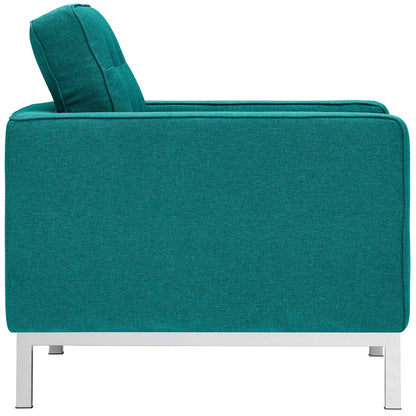 Loft Upholstered Fabric Armchair by Modway