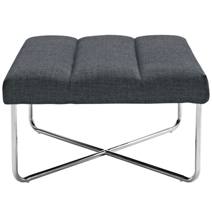Reach Upholstered Fabric Ottoman by Modway