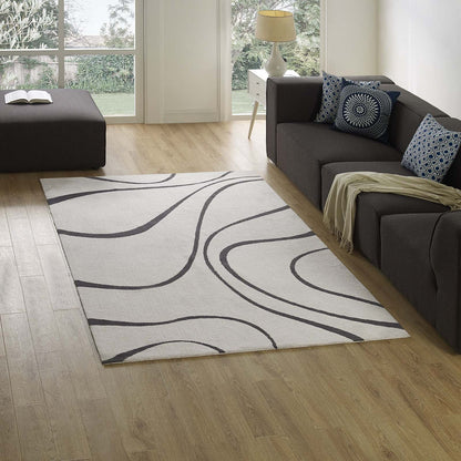Therese Abstract Swirl 5x8 Area Rug by Modway