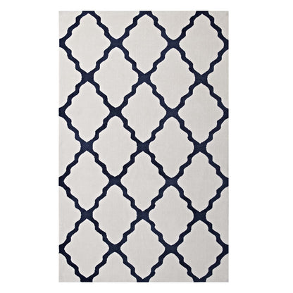 Marja Moroccan Trellis 5x8 Area Rug by Modway