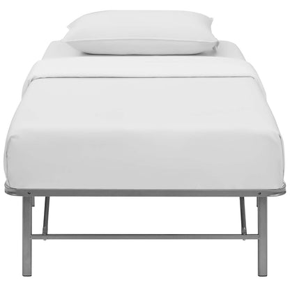 Horizon Stainless Steel Twin Bed Frame by Modway