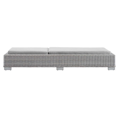 Conway Sunbrella¨ Outdoor Patio Wicker Rattan Chaise Lounge by Modway