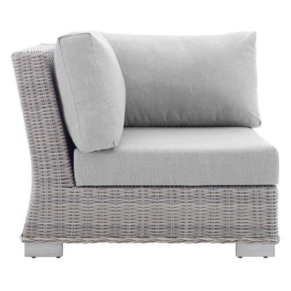 Conway Sunbrella¨ Outdoor Patio Wicker Rattan Corner Chair by Modway