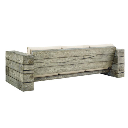 Manteo Rustic Coastal Outdoor Patio Sunbrella¨ 5 Piece Set