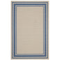 Rim Solid Border Indoor and Outdoor 5x8 Area Rug by Modway