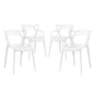 Entangled Dining Set Set of 4 by Modway