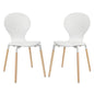 Path Dining Chair Set of 2 by Modway