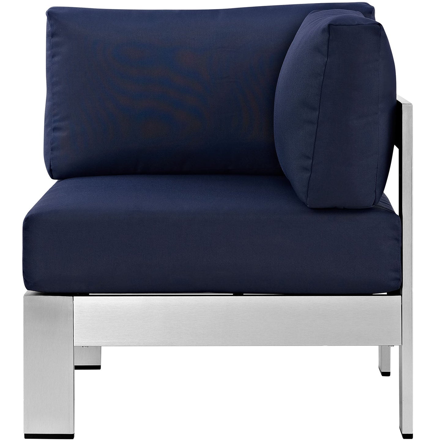 Shore Outdoor Patio Aluminum Corner Sofa by Modway