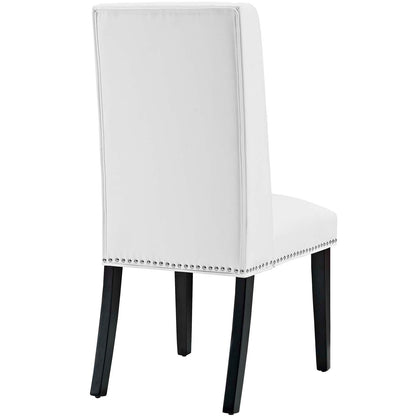 Baron Vinyl Dining Chair Set of 4 by Modway