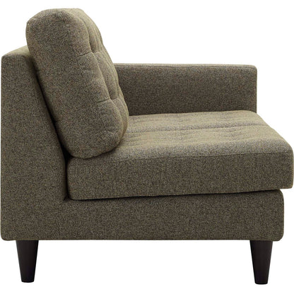 Empress Right-Facing Upholstered Fabric Loveseat by Modway