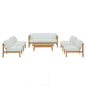 Bayport 6 Piece Outdoor Patio Teak Set by Modway