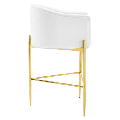 Savour Tufted Performance Velvet Bar Stool by Modway