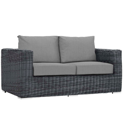 Summon Outdoor Patio Sunbrella¨ Loveseat by Modway