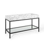 Kingsley 60" Black Stainless Steel Bathroom Vanity by Modway
