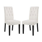 Confer Fabric Dining Side Chair Set of 2 by Modway