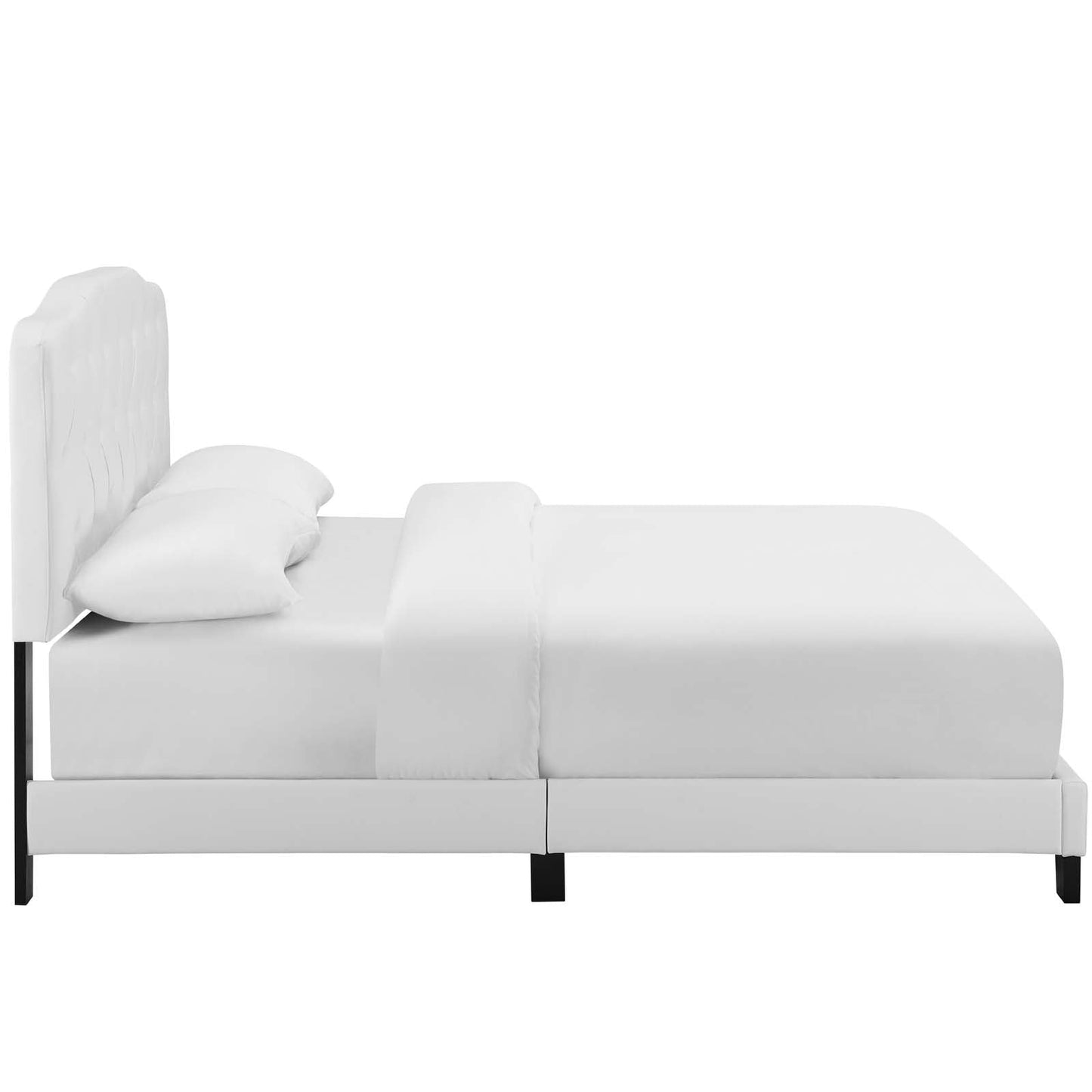 Amelia Faux Leather King Bed by Modway