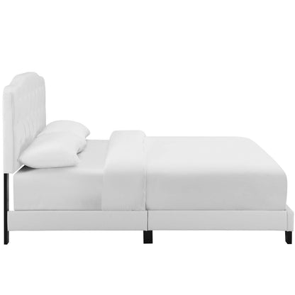 Amelia Faux Leather King Bed by Modway