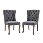 Apprise Performance Velvet Side Chair Set of 2 by Modway