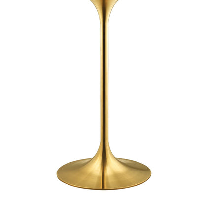 Lippa 28" Round Faux Marble Bar Table by Modway