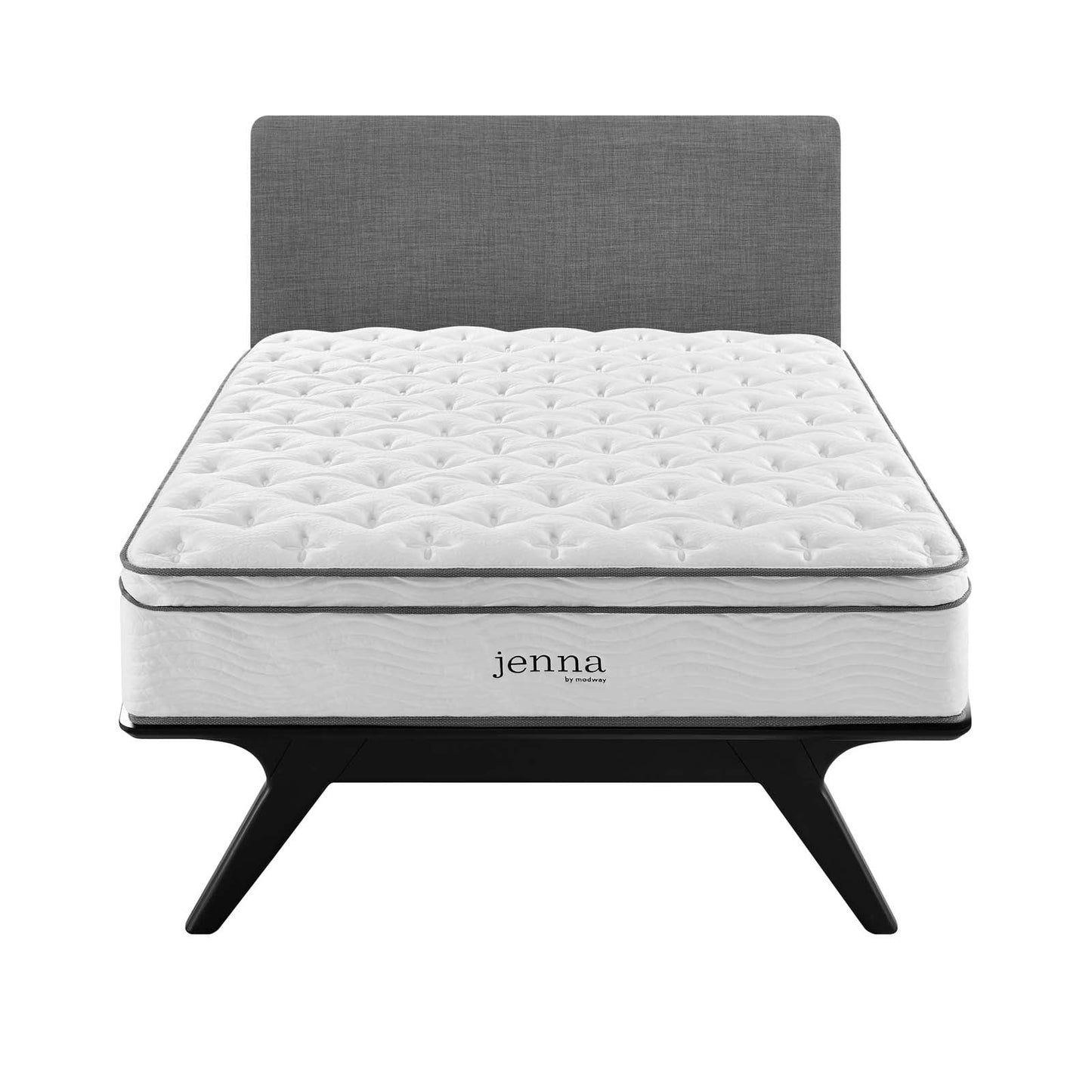 Jenna 14" Innerspring and Foam Full Mattress by Modway