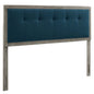 Draper Tufted Fabric and Wood King Headboard by Modway