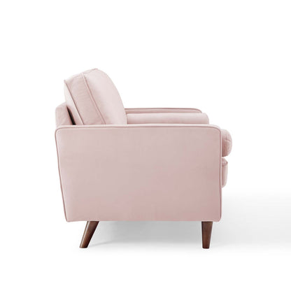 Valour Performance Velvet Loveseat by Modway