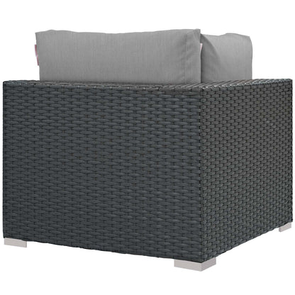 Sojourn Outdoor Patio Sunbrella¨ Corner by Modway