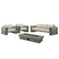 Manteo Rustic Coastal Outdoor Patio Sunbrella¨ 4 Piece Set
