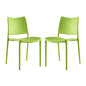 Hipster Dining Side Chair Set of 2 by Modway