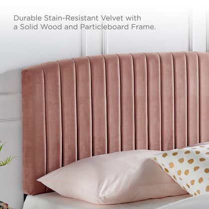 Rebecca Performance Velvet Full / Queen Headboard by Modway