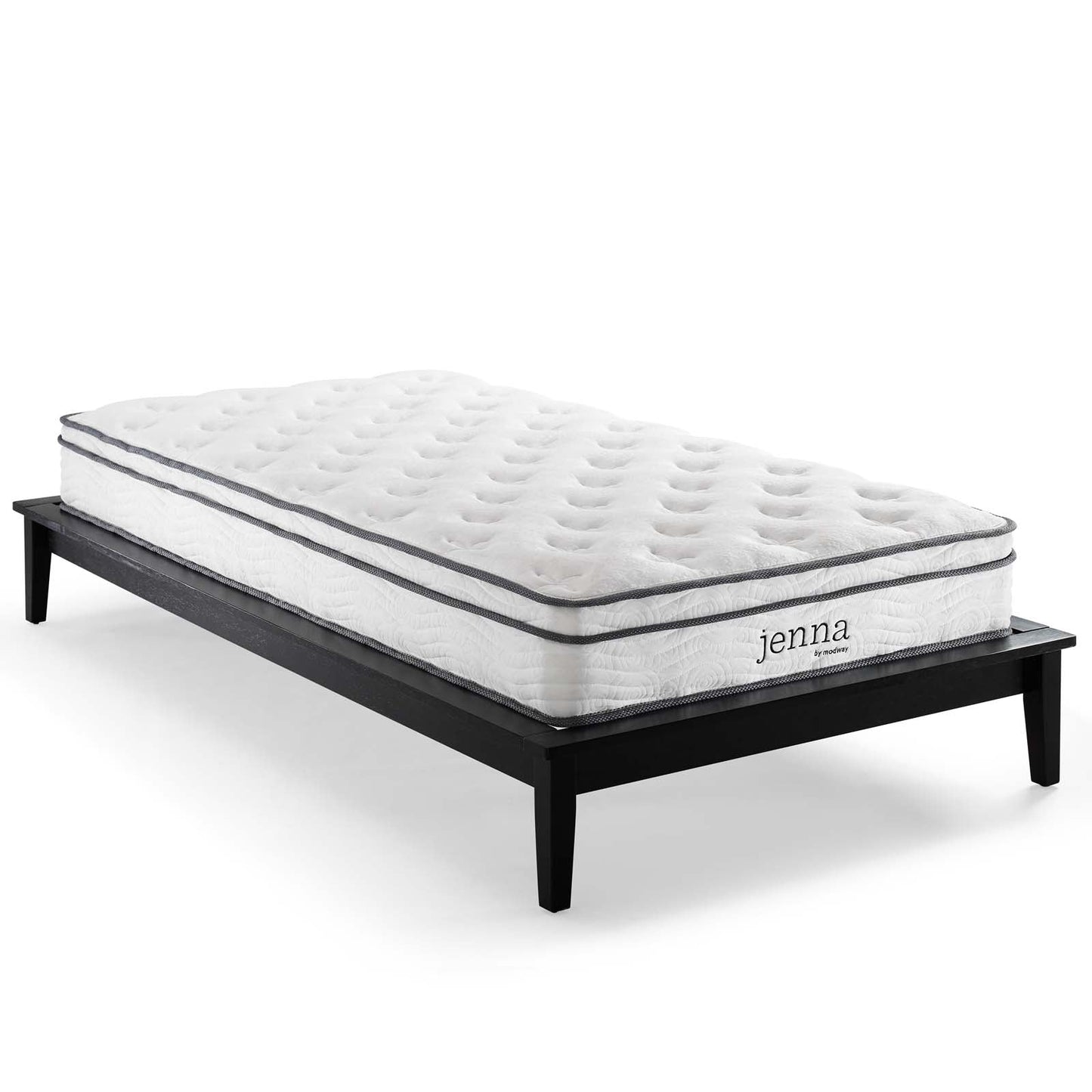 Jenna 8" Innerspring and Foam Narrow Twin Mattress by Modway