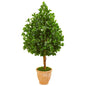 58" Evergreen Artificial Tree In Terra Cotta Planter 9376 By Nearly Natural