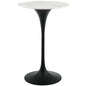 Lippa 28" Round Faux Marble Bar Table by Modway
