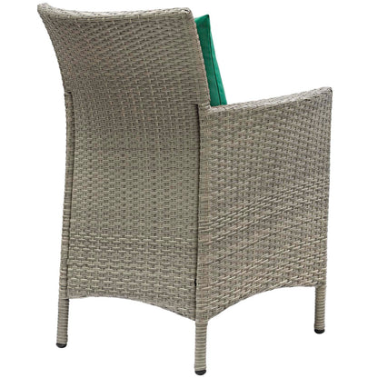 Conduit Outdoor Patio Wicker Rattan Dining Armchair by Modway