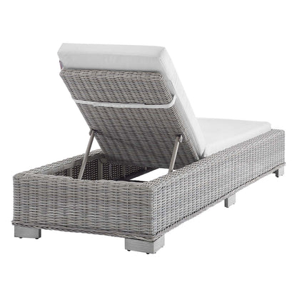 Conway Sunbrella¨ Outdoor Patio Wicker Rattan Chaise Lounge by Modway