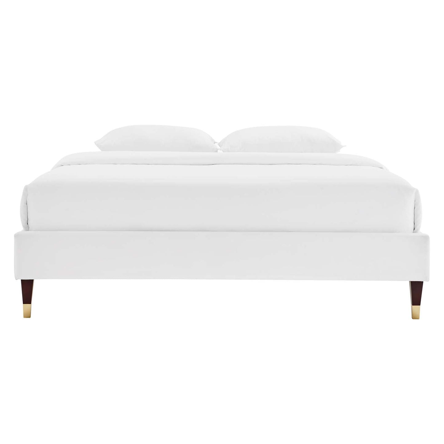Harlow Performance Velvet Twin Platform Bed Frame by Modway