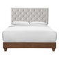 Rhiannon Diamond Tufted Upholstered Fabric Queen Bed by Modway