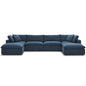 Commix 6-Piece Down Filled Overstuffed Sectional Sofa by Modway