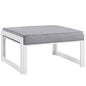 Fortuna Outdoor Patio Ottoman by Modway