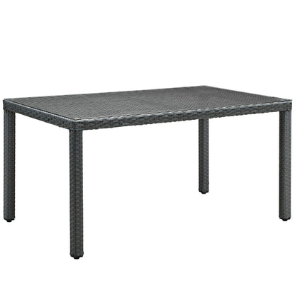 Sojourn 59" Outdoor Patio Dining Table by Modway