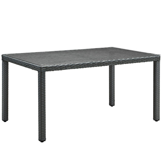 Sojourn 59" Outdoor Patio Dining Table by Modway